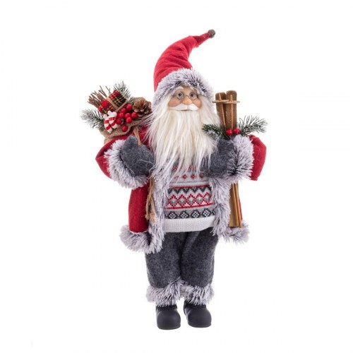 Julepynt Multifarvet Træ Plastik Polyesterharpisk Materiale 45 cm