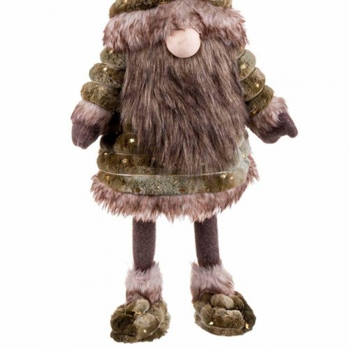 Julepynt Brun Grøn Metal Materiale 33 x 24 x 94 cm