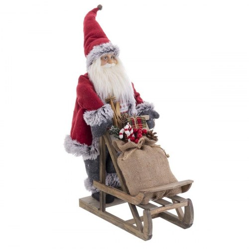 Julepynt Multifarvet Træ Plastik Polyesterharpisk Materiale Kælk 45 cm