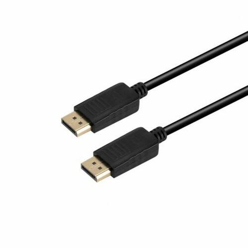 DisplayPort-kabel PcCom PCCES-CAB-DP14-3M Sort 4K Ultra HD 3 m