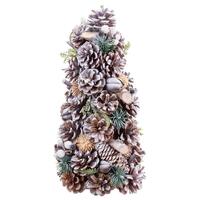 Juletræ Multifarvet Plastik Foam Ananas 18 x 18 x 30 cm