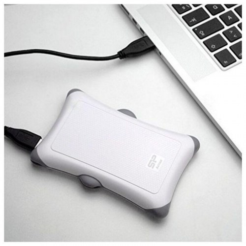 Silicon Power Armor A30 ekstern harddisk 1 TB USB 3.0 (hvid)