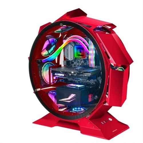 ATX Semi-tårn kasse Mars Gaming NCORB Red Rød RGB