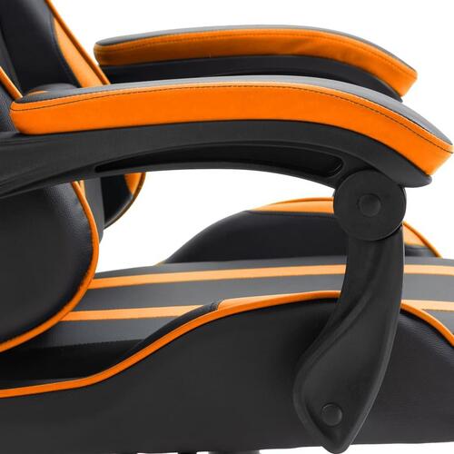 Gamingstol kunstlæder orange