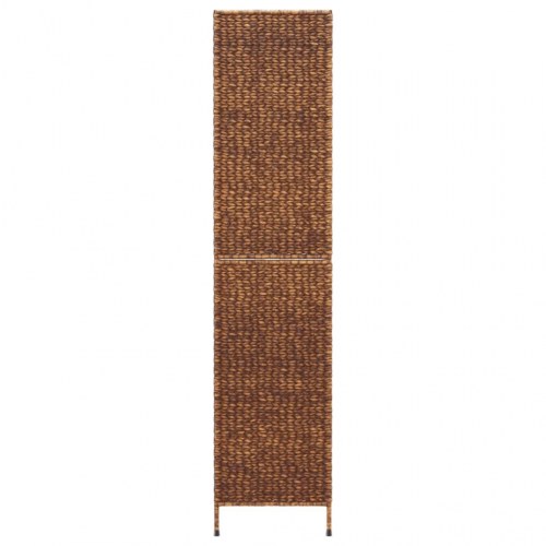 Rumdeler med 3 paneler i vandhyacint - 122 × 180 cm, brun
