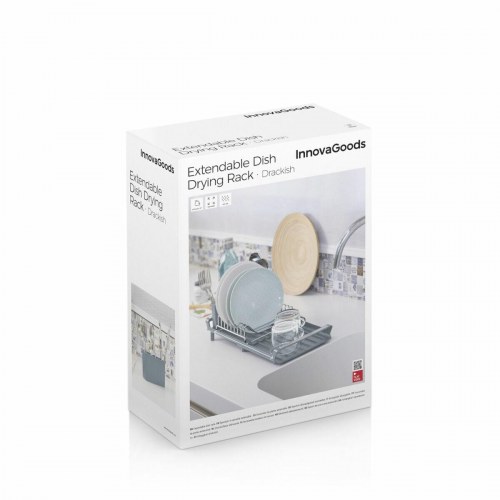 Udtrækkeligt opvaskestativ Drackish - , grå