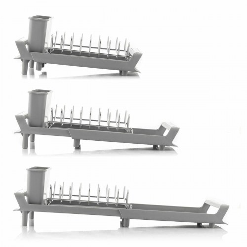 Udtrækkeligt opvaskestativ Drackish - , grå