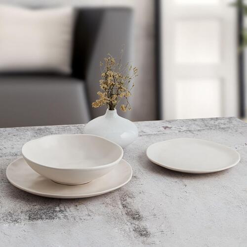 Desserttallerken Bidasoa Cosmos Hvid Keramik Ø 20 cm