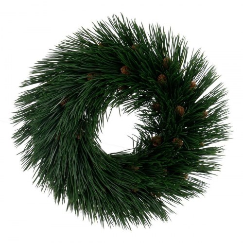 Adventskrans Grøn PVC 31 x 31 cm