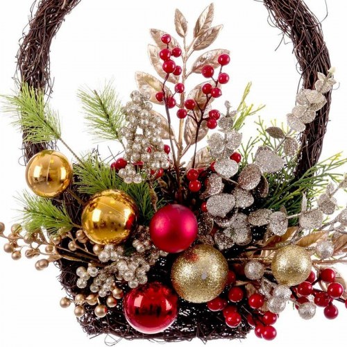 Julepynt Multifarvet Kurv 40 cm 30 x 10 x 40 cm