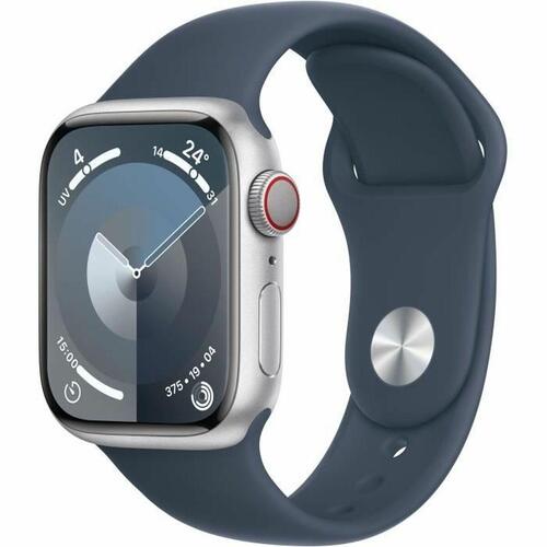 Smartwatch Apple Series 9 Blå Sølvfarvet 41 mm