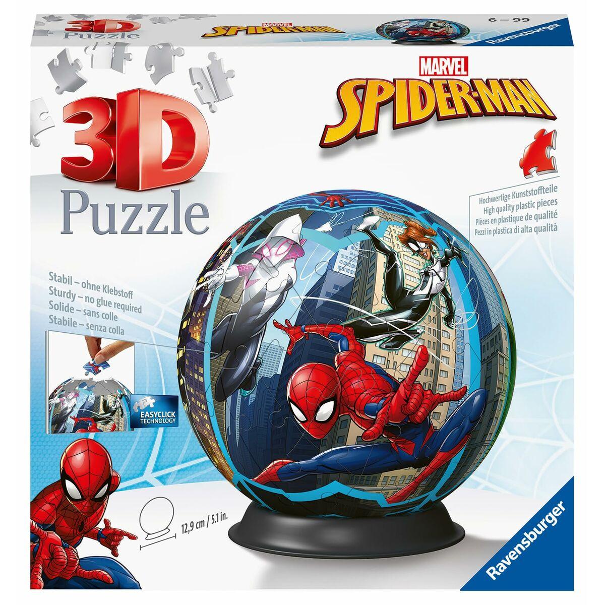 Spider-Man 3D puslespil - Krogla, 76 dele