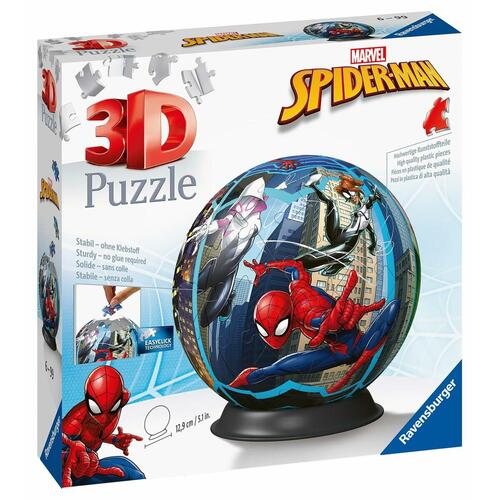 3D Puslespil Spider-Man Krogla 76 Dele