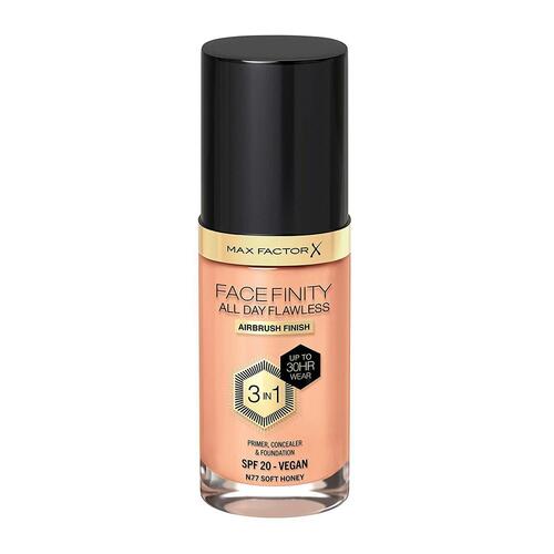 Cremet Make Up Foundation Max Factor Facefinity Nº 77 Soft honey 30 ml