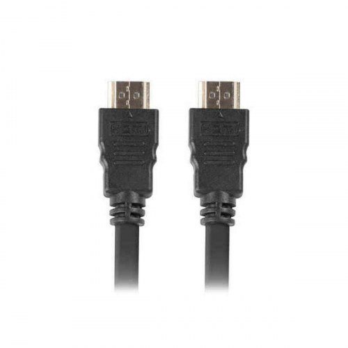 HDMI-kabel Lanberg 4K Ultra HD Han-stik/Han-stik Sort - 0,5 m