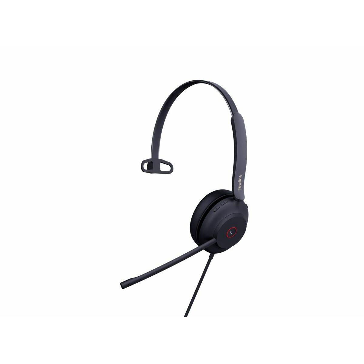 Yealink UH37-M-T headset med mikrofon (mono)