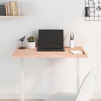 Bordplade 80x40x2 cm ubehandlet massivt egetræ