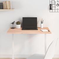Bordplade 80x50x2 cm ubehandlet massivt egetræ