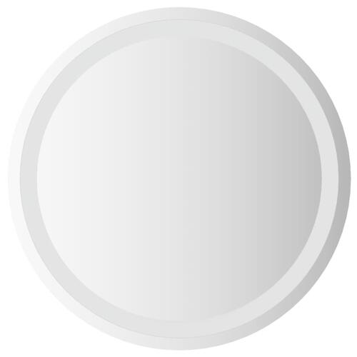 Badeværelsesspejl med LED-lys 50 cm rundt