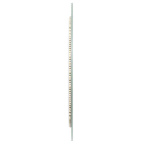 Badeværelsesspejl med LED-lys 60 cm rundt