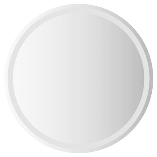 Badeværelsesspejl med LED-lys 70 cm rundt