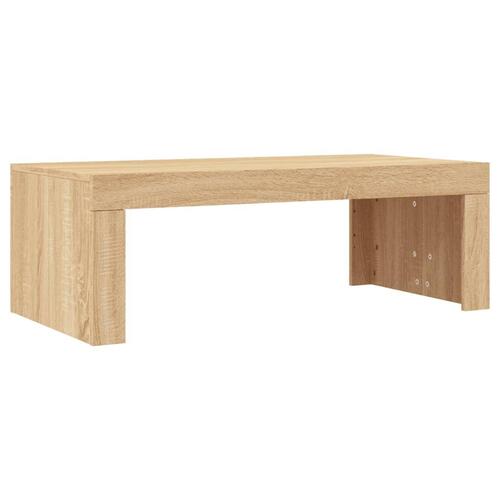Sofabord 102x50x36 cm konstrueret træ sonoma-eg