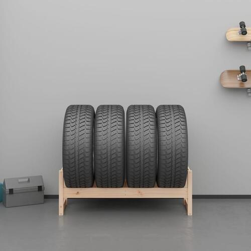Dækreol 120x40x40 cm massivt fyrretræ