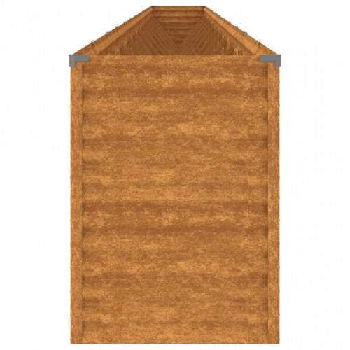 Højbed 1150x50x69 cm cortenstål