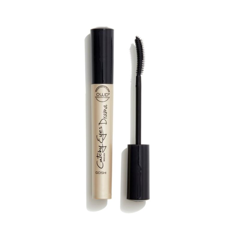 Mascara til Øjenvipper Catchy Eyes Drama Gosh Copenhagen 001 Extreme Black (10 ml)