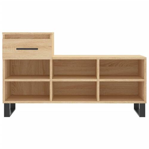 Skoreol 102x36x60 cm konstrueret træ sonoma-eg