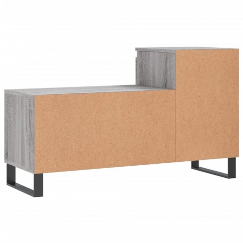 Skoskab 102×36×60 cm i konstrueret træ - grå sonoma-eg