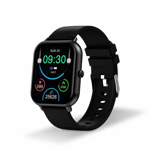 Smartwatch DCU CURVED GLASS PRO 1,83" Sort