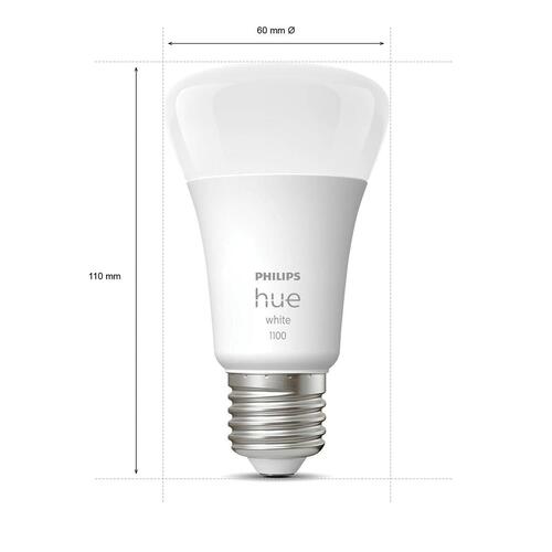 LED-lampe Philips Starter Kit E27 9,5 W Hvid F (3 enheder)