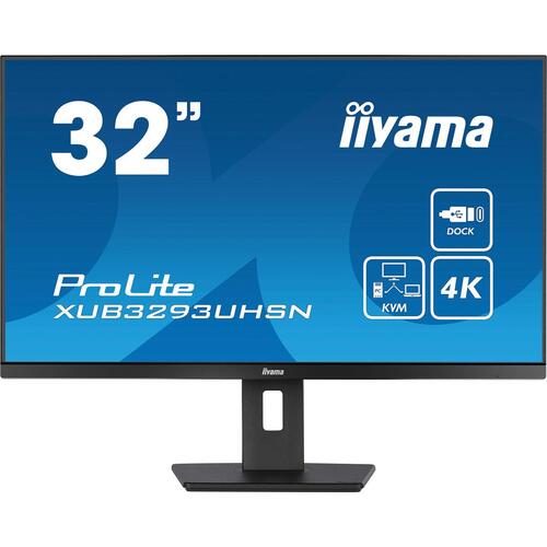 Skærm Iiyama ProLite XUB3293UHSN-B5 32" 31,5" IPS LCD Flicker free 60 Hz