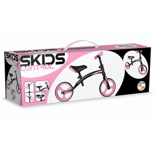 Børnecykel SKIDS CONTROL Uden pedaler Sort Pink