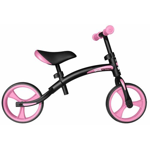 Børnecykel SKIDS CONTROL Uden pedaler Sort Pink