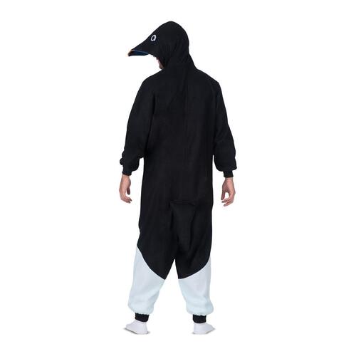 Kostume til voksne Pingvin Hvid Sort L/XL