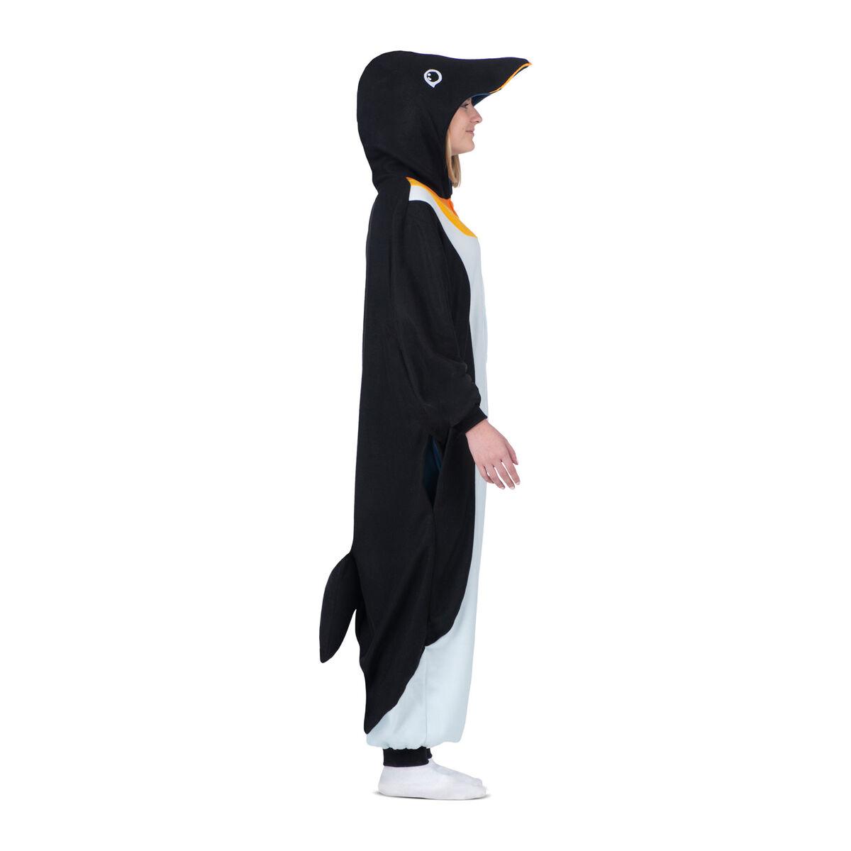 Kostume til voksne Pingvin Hvid Sort S/M