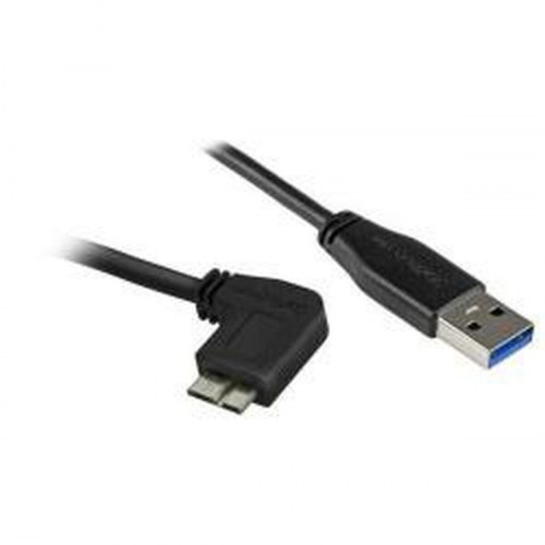 Startech USB 3.0 til Micro‑B kabel (højrevinklet) - Sort