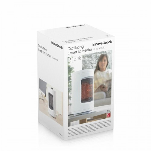 Heramik oscillerende keramisk varmeblæser - 600/1.200 W