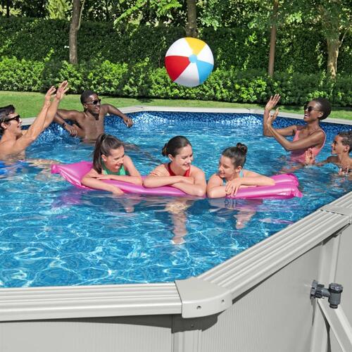 Bestway Hydrium fritstående pool 610x360x120 cm oval
