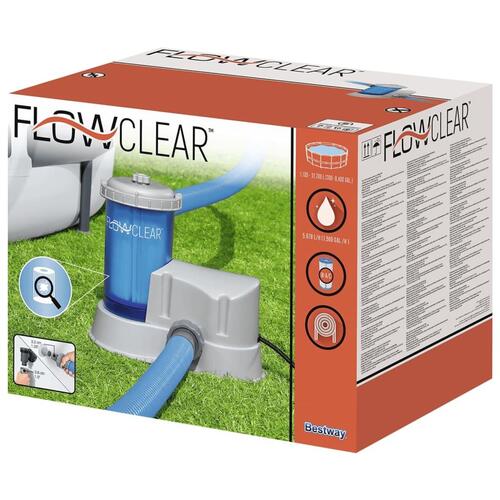 Flowclear filterpumpe transparent