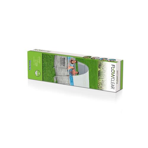 Bestway baldakin til fritstående pool hvid