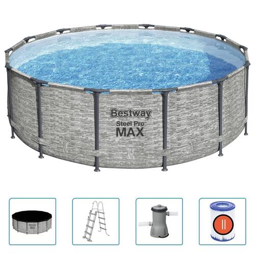 Power Steel swimmingpool 427x122 cm