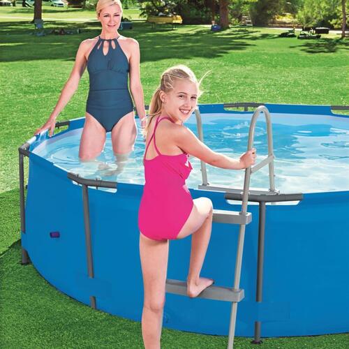 Bestway poolstige med 2 trin Flowclear 84 cm 58430