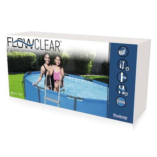 poolstige med 2 trin Flowclear 84 cm 58430