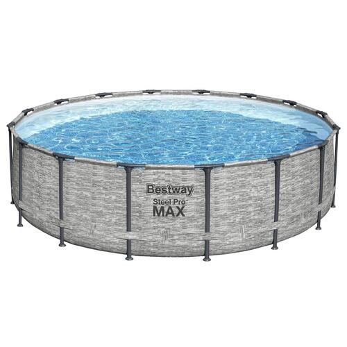 Bestway Power Steel swimmingpool 488x122 cm rund