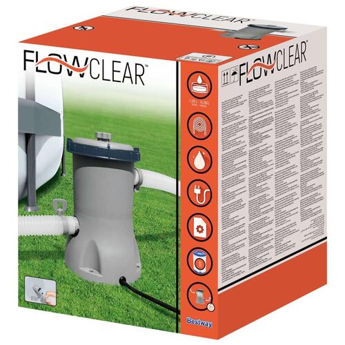 Flowclear filterpumpe til swimmingpool 2006 l/t