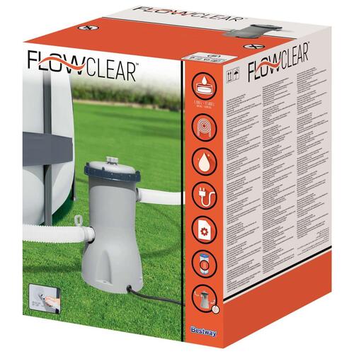 Flowclear filterpumpe til swimmingpool 3028 l/t