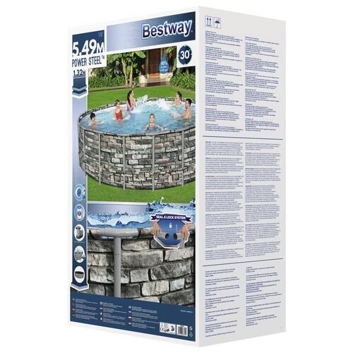 Power Steel swimmingpool 549x132 cm